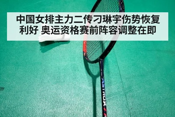 中国女排主力二传刁琳宇伤势恢复利好 奥运资格赛前阵容调整在即